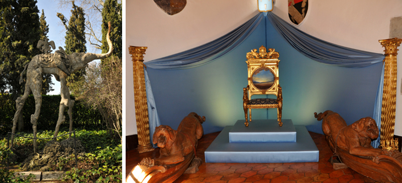 Gala Dalís slot i Pubal