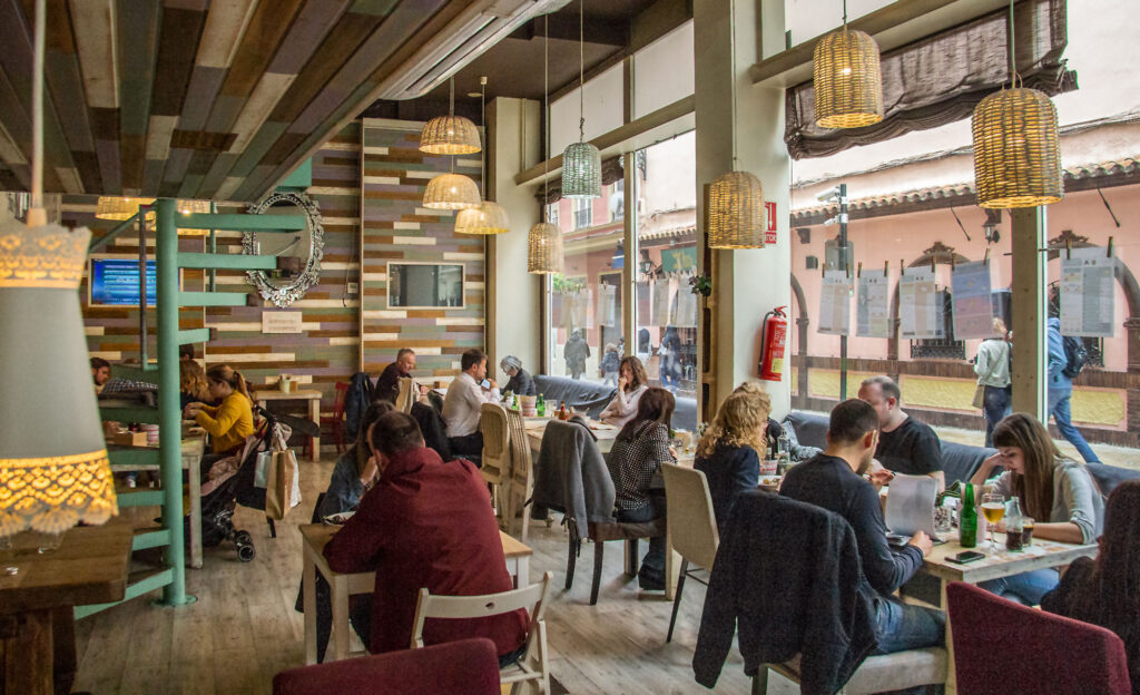 6 gode cafeer i Málaga: Noviembre Healthy Food