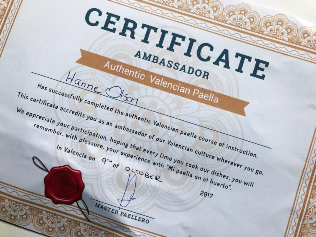 workshop: Kunsten at tilberede og spise en autentisk paella - Mi Paella en el Huerto