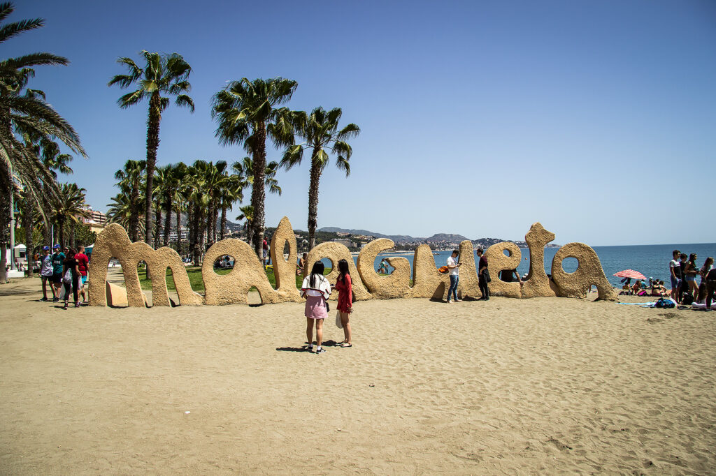 Guide til Málaga - Malagueta Strand
