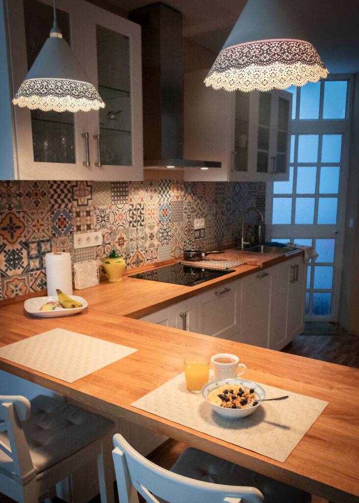 Cook in your Seville apartment or go out for a meal at one of the many tapas bars and restaurants in the Triana district.