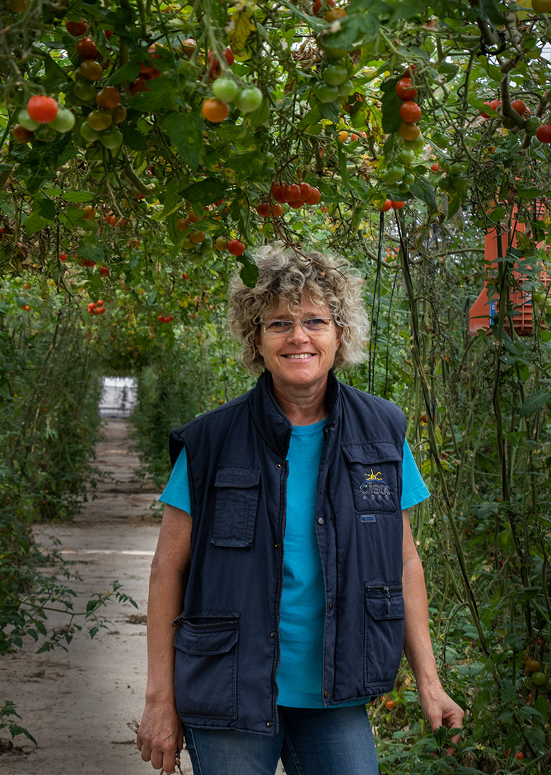 Lola fra Clisol i Mar de Plástico.