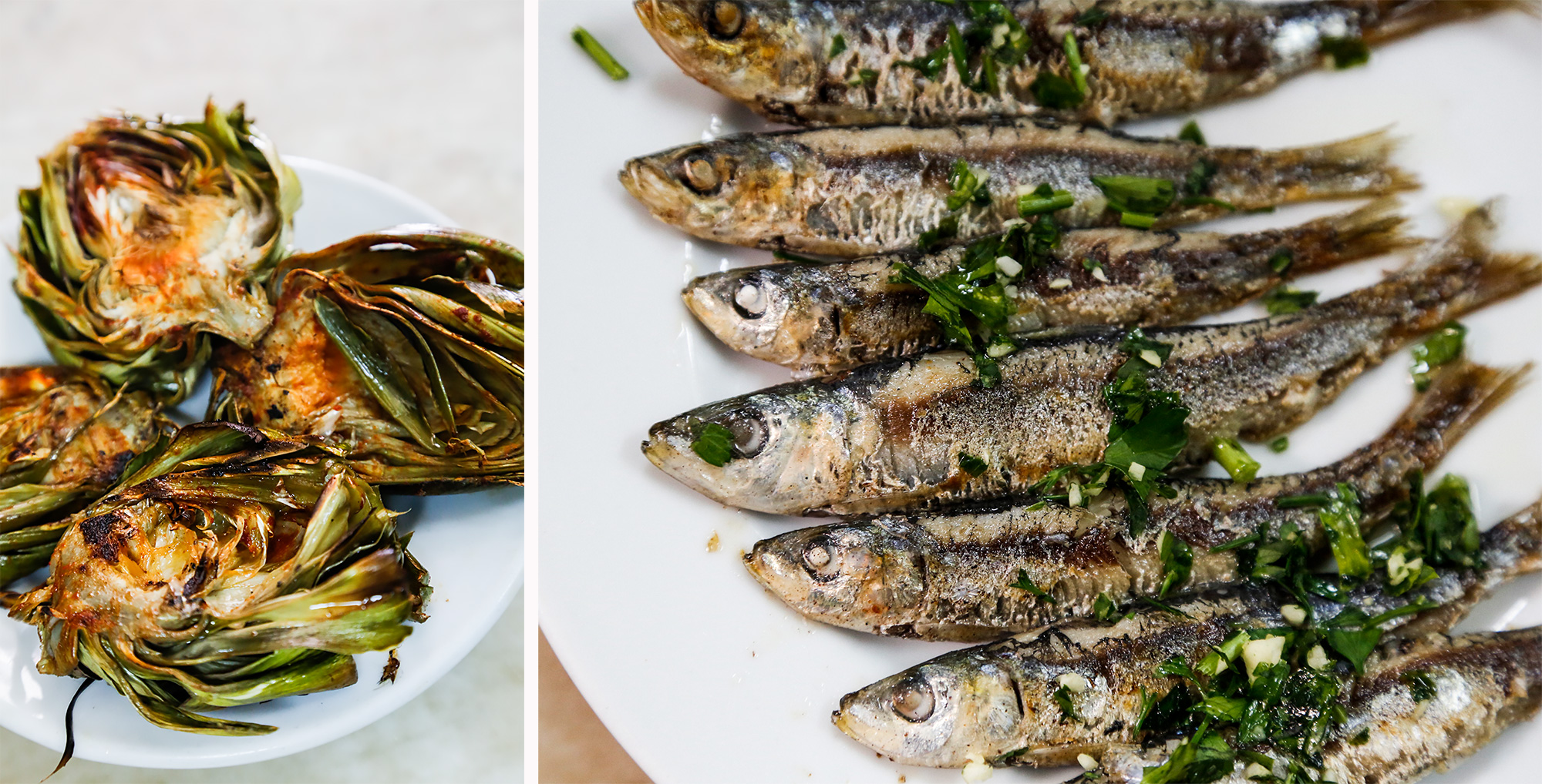 Tapasbaren La Cova Fumada i Barceloneta-kvarteret i Barcelona