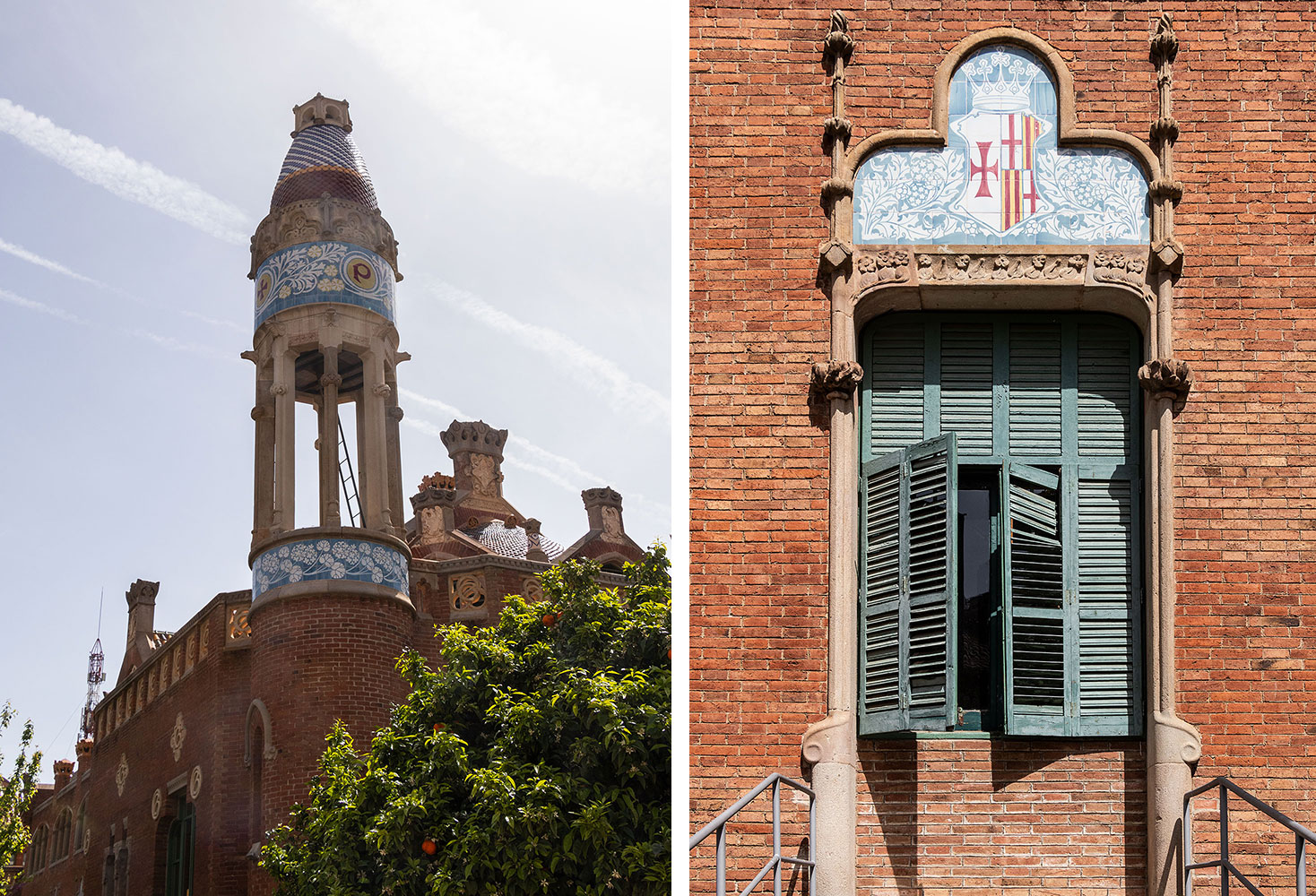 Modernista hospital i Barcelona
