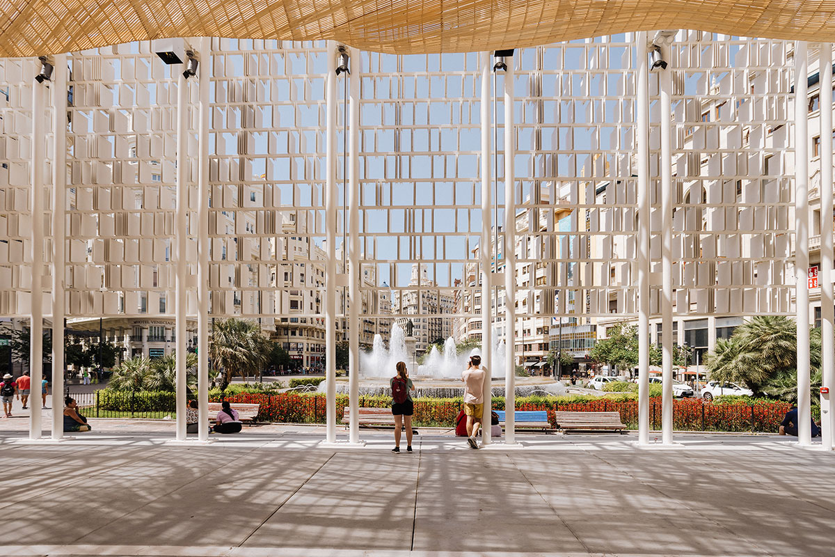 Agora-pavillion i Valencia - Foto: Josep-Gil.
