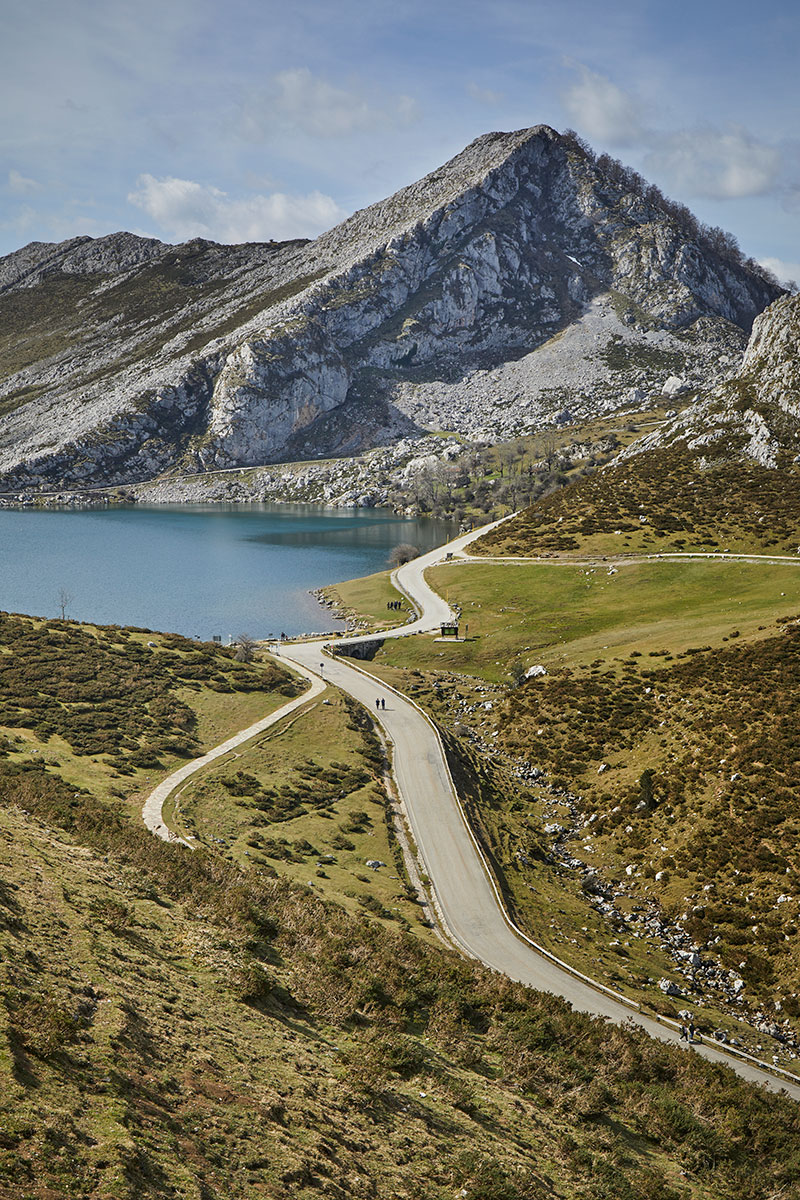 Covadonga-søerne er kendt fra cykelløbet Vuelta a España i Picos de Europa