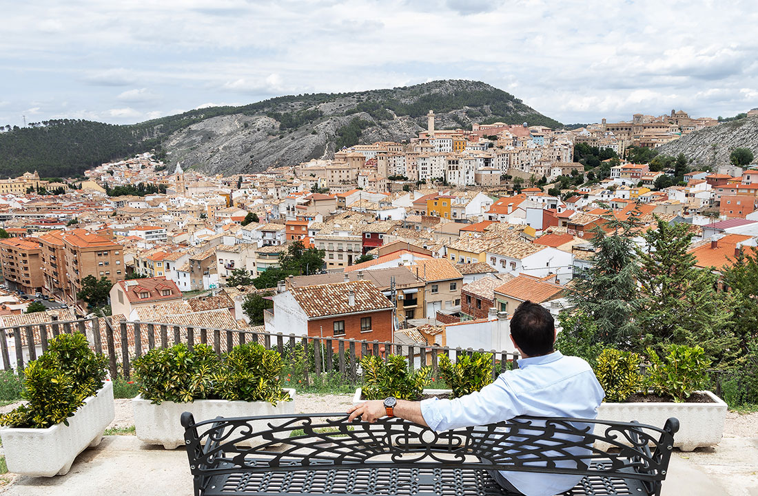 Spain's 2nd most beautiful bench is in Cuenca, Castilla La-Mancha