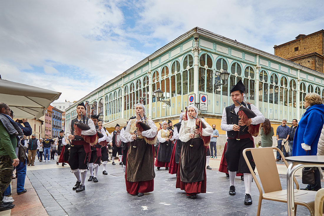 Mercado El Fontán i Oviedo