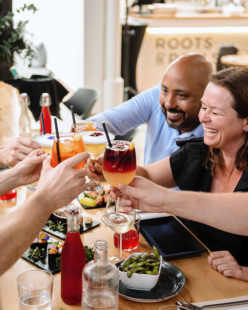 Roots & Rools er en prisvindende vegetarisk restaurant i Barcelona