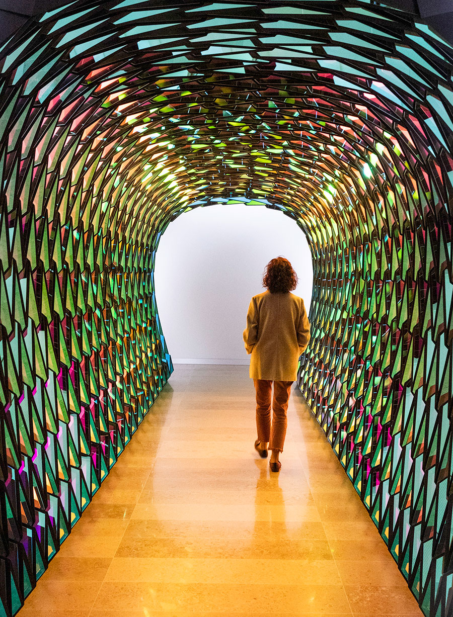 En el museo Centro de Arte Hortensia Herrero de Valencia podrás contemplar una obra de Olafur Eliasson.