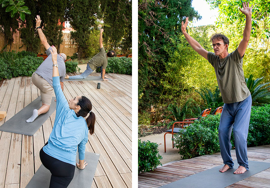 Empieza el día con un suave yoga matutino en el Hotel Mercure de Benidorm