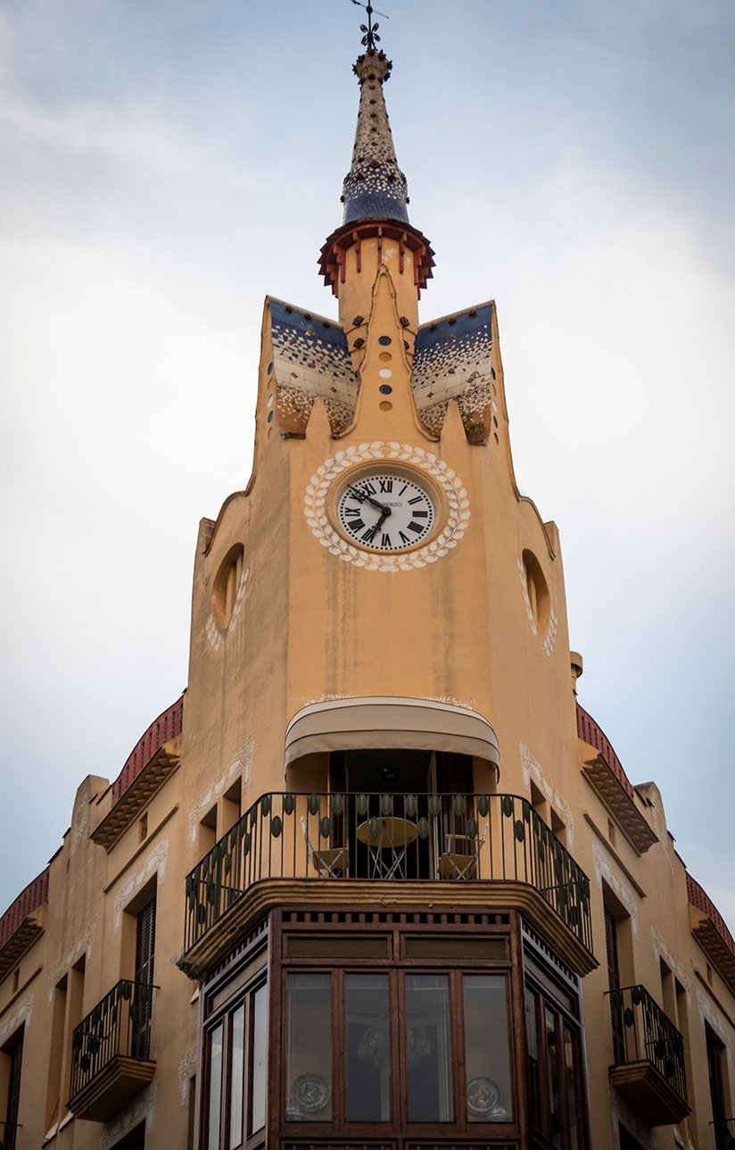 Los Americanos route in Sitges.