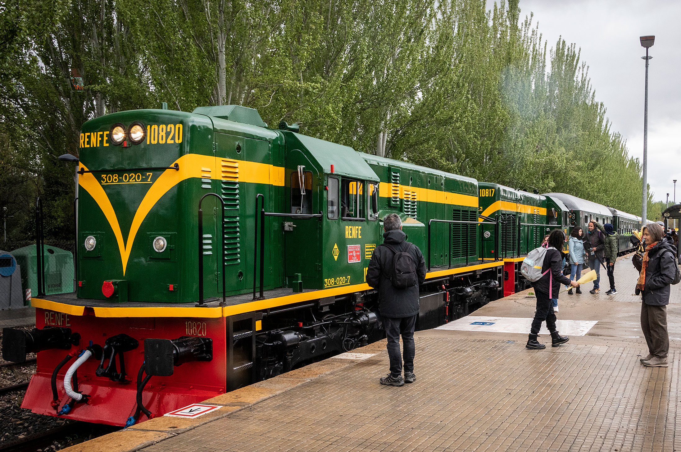 Cataloniens smukkeste togrejse ender i byen Pobla de Segur.