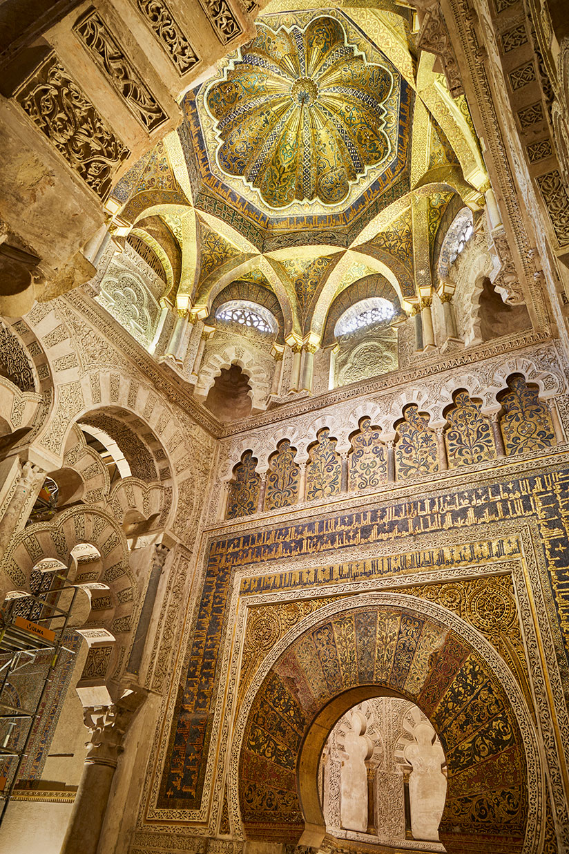 The prayer niche in the mosque-cathedral in Córdoba. Photo: Christian Grønne