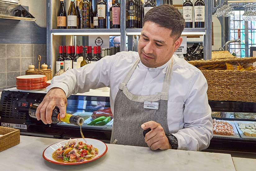 Casa Pepe de la Juderia in Córdoba is a well-known and very good tapas bar and restaurant.
