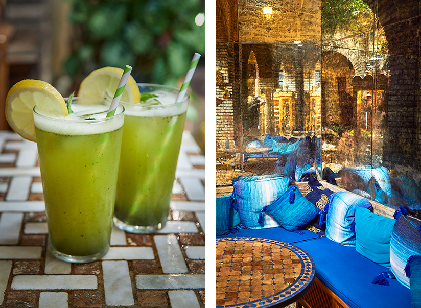 Arabic atmosphere in the Salon de Té in Córdoba.