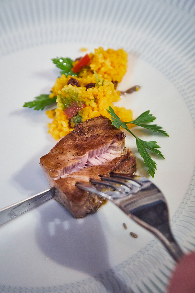 The food is simple and delicious at Restaurante Taberna La Viuda in Córdoba.