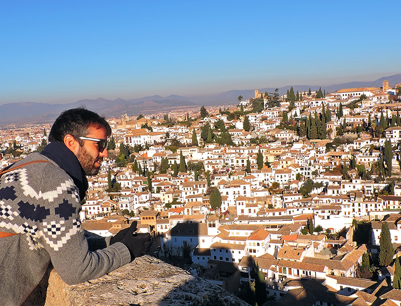 Få fantastiske udsigter over det arabiske kvarter i Granada