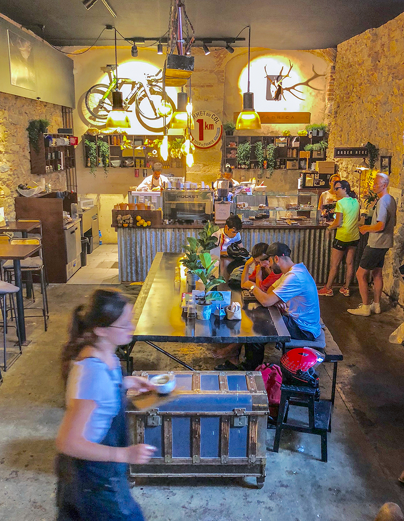 Cykelcafén La Fabrica i Girona