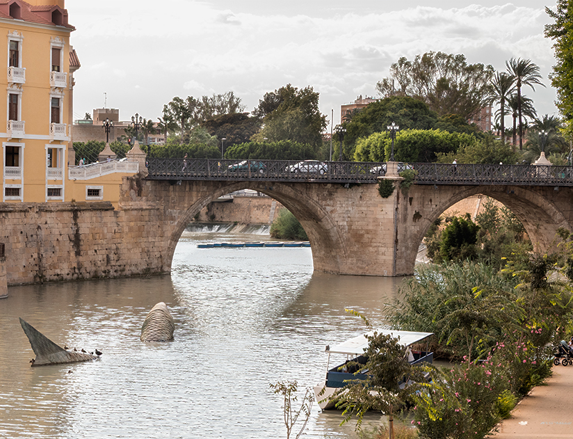 Puente Peligroso en Murcia