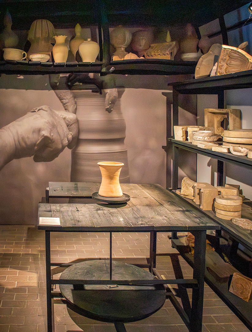 Take a tour through the history of ceramics at the Seville Ceramics Museum.