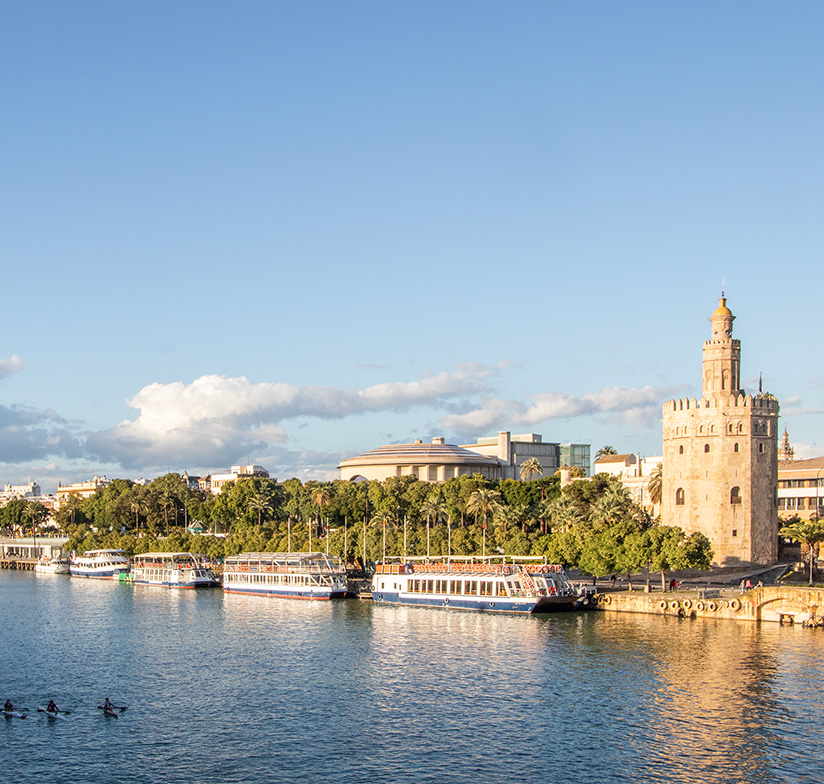 Experience Seville from the water on a boat trip on the Guadalquivir River.