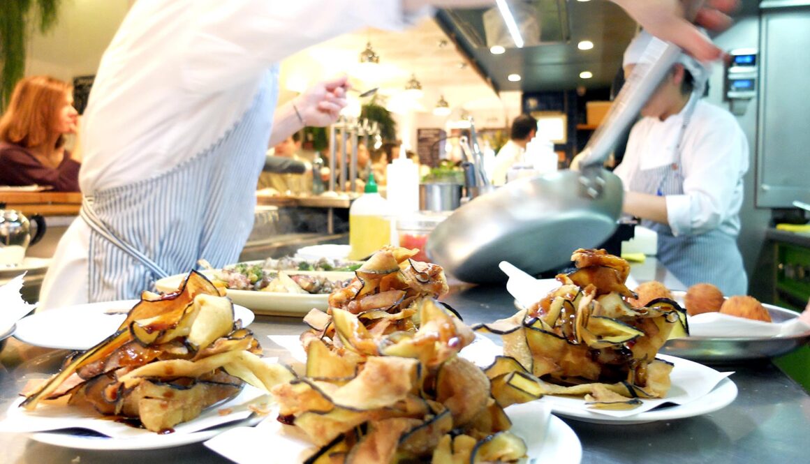 Opskrift på stegte auberginer med honning.