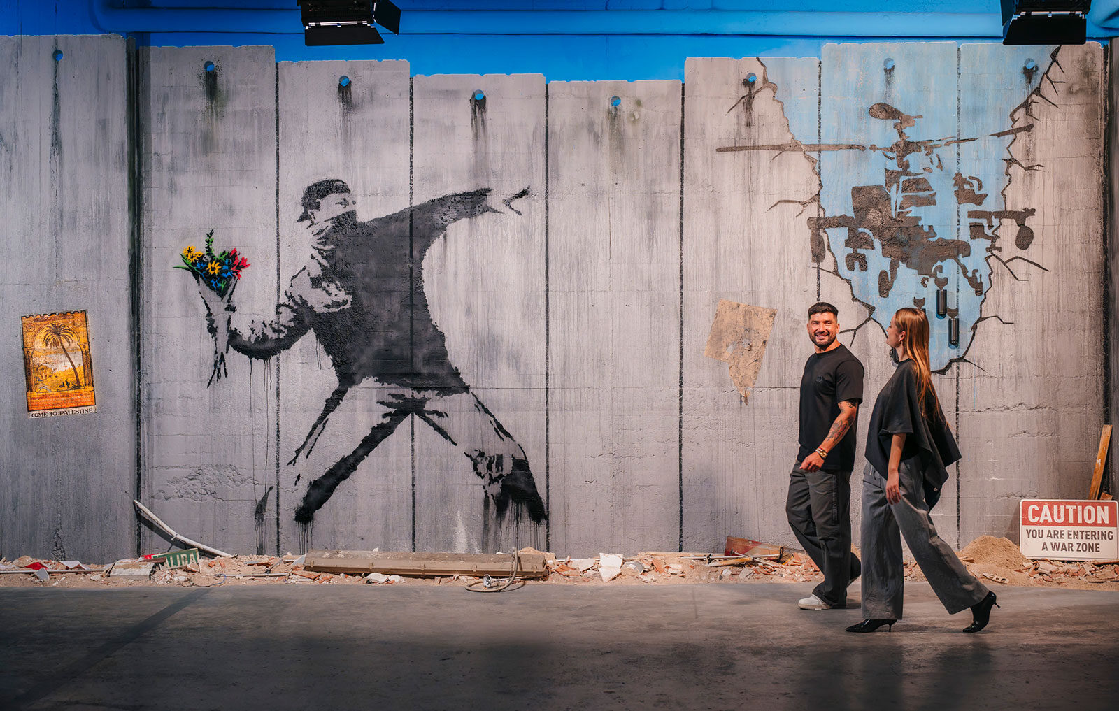 Different experiences in Madrid: Visiting the Banksy Museum is a must.