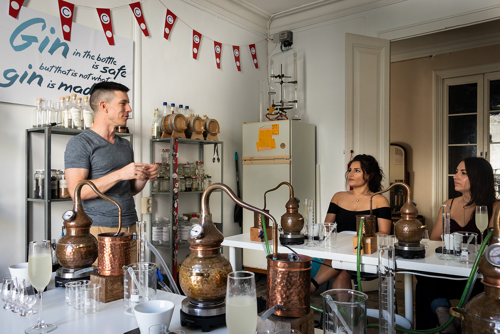 Workshop: Lav din egen gin i Barcelona hos Corpen.