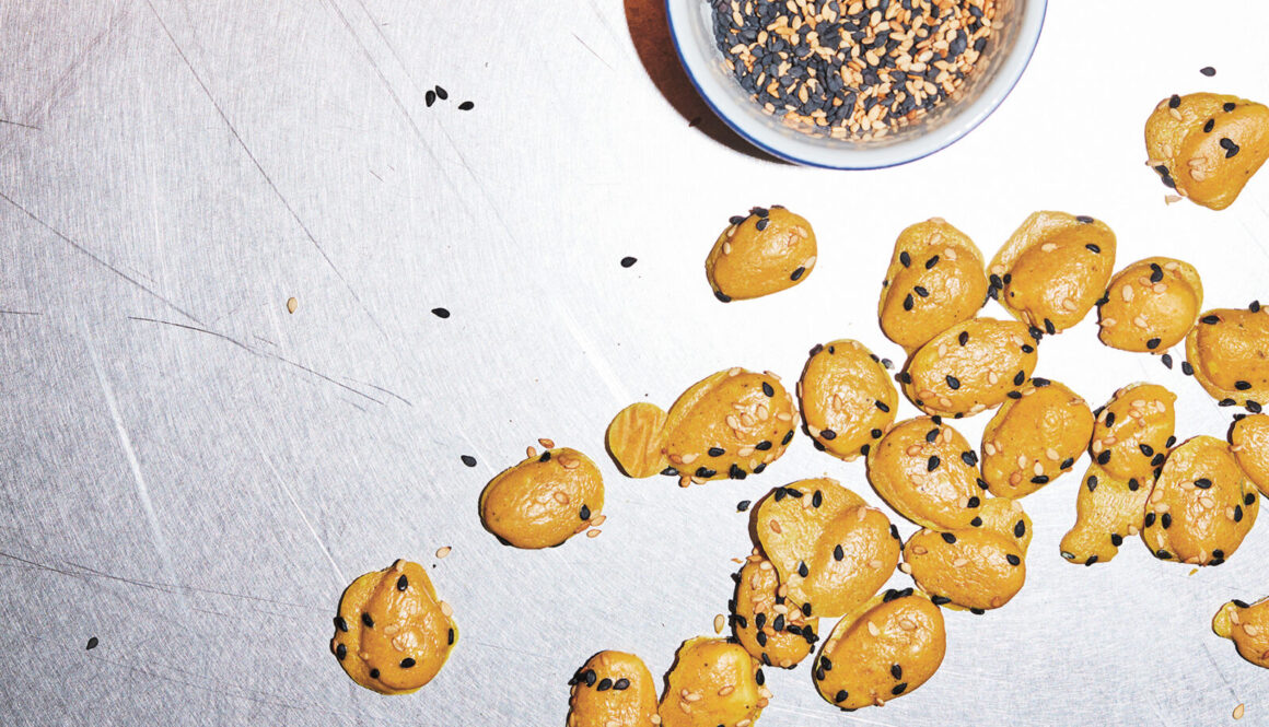 Spansk opskrift på ras el hanout-krydrede, tørrede mandler