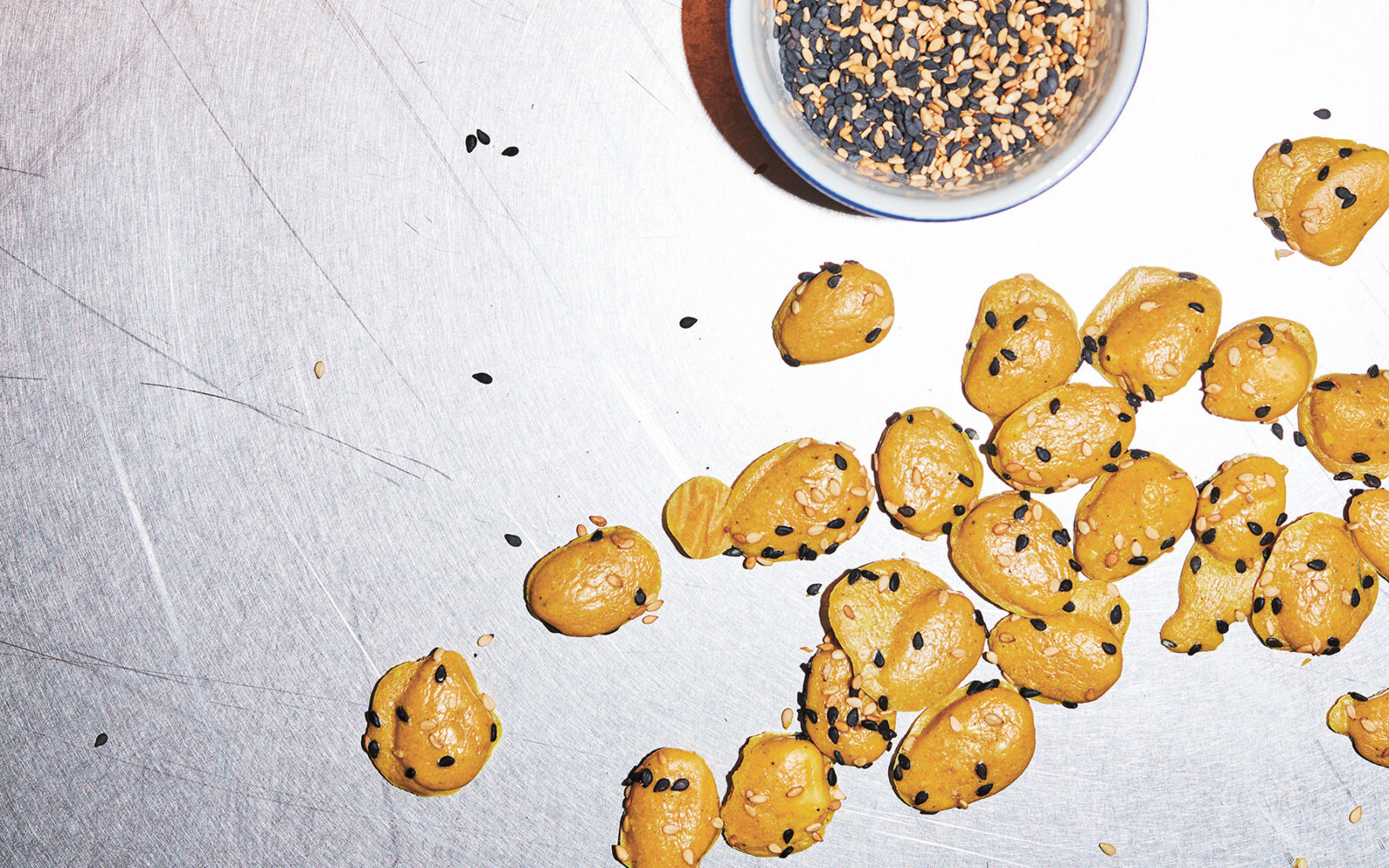 Spansk opskrift på ras el hanout-krydrede, tørrede mandler