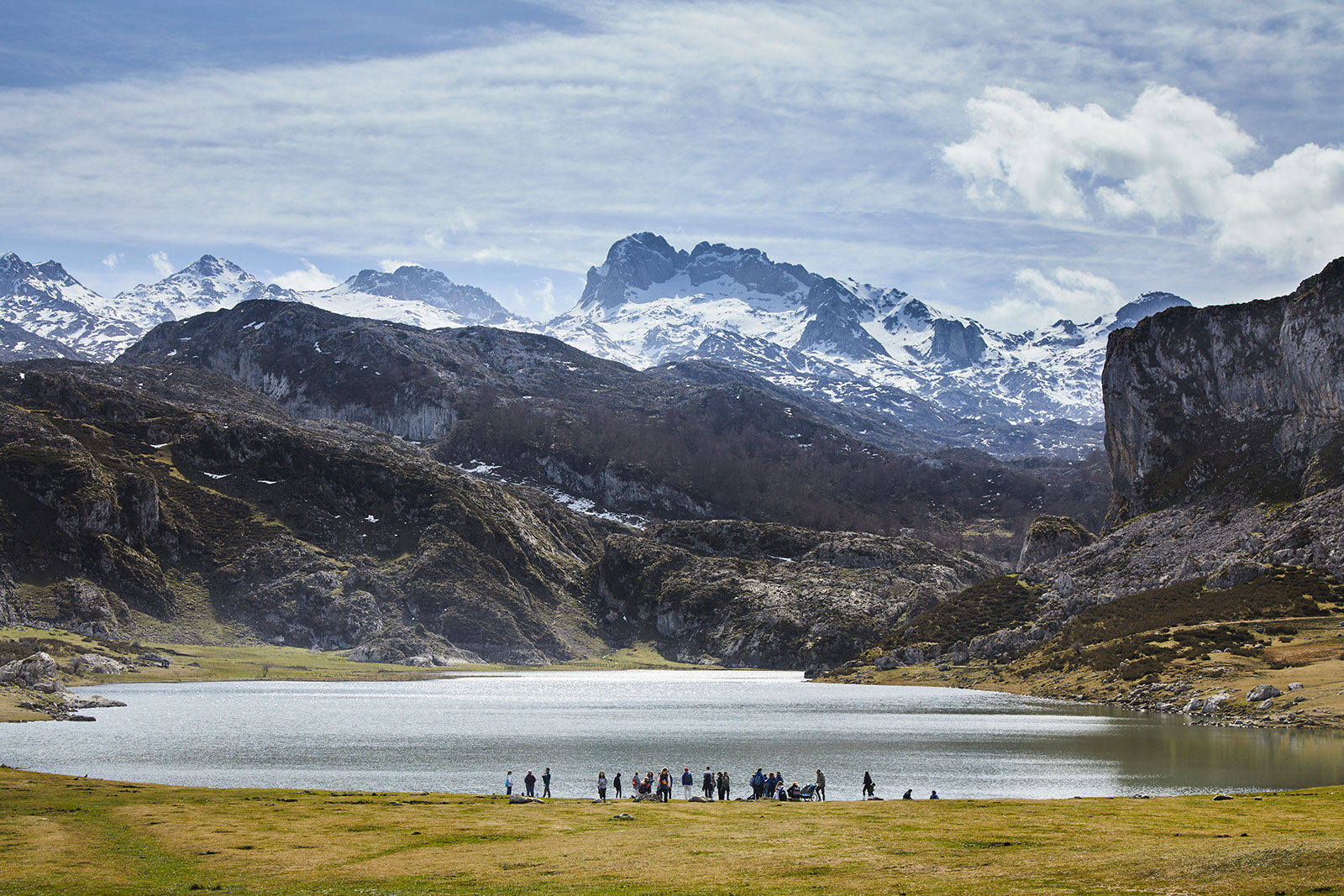 Covadonga-søerne i Picos de Europa. Foto: Christian Grønne